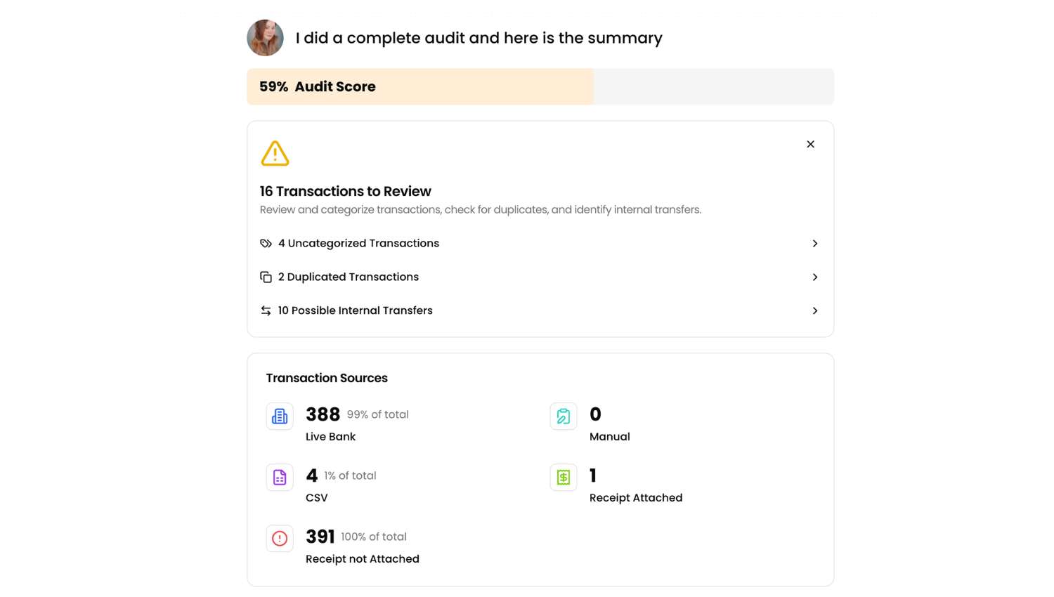 AI Audit Score